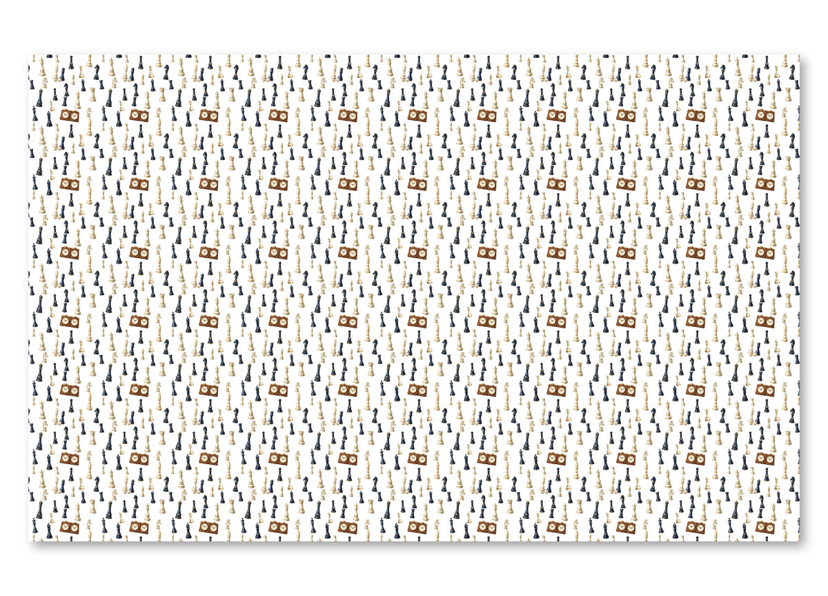 PatternPly® Scattered Chess Pieces