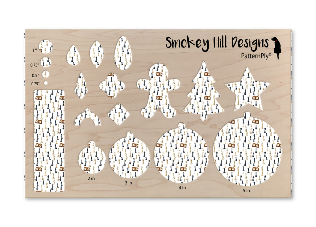 PatternPly® Scattered Chess Pieces