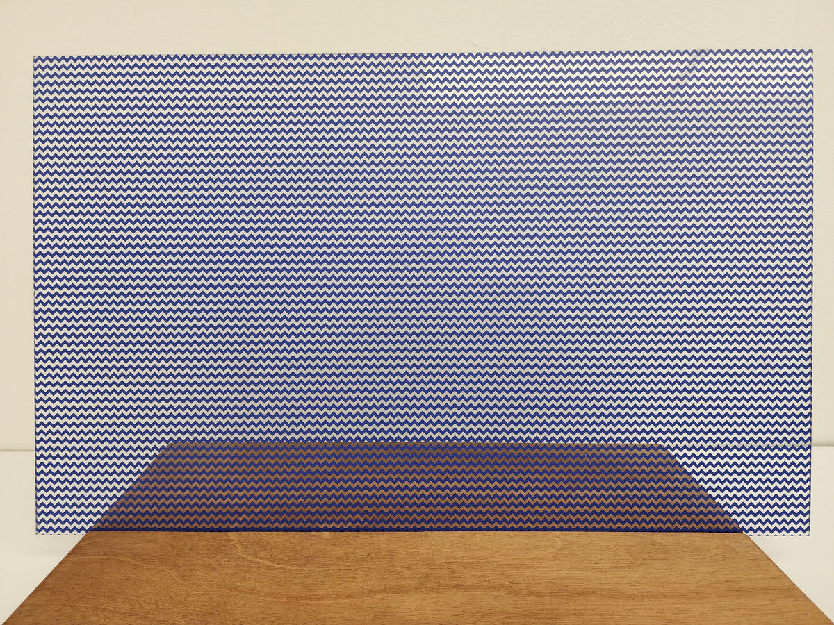 PatternPly® Scattered Micro School Chevron BLUE product photo 3