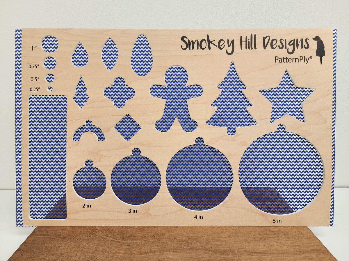 PatternPly® Scattered Micro School Chevron BLUE product photo 2