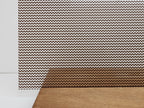 PatternPly® Scattered Micro School Chevron BROWN sheet showing the pattern