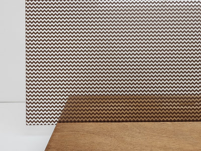 PatternPly® Scattered Micro School Chevron BROWN