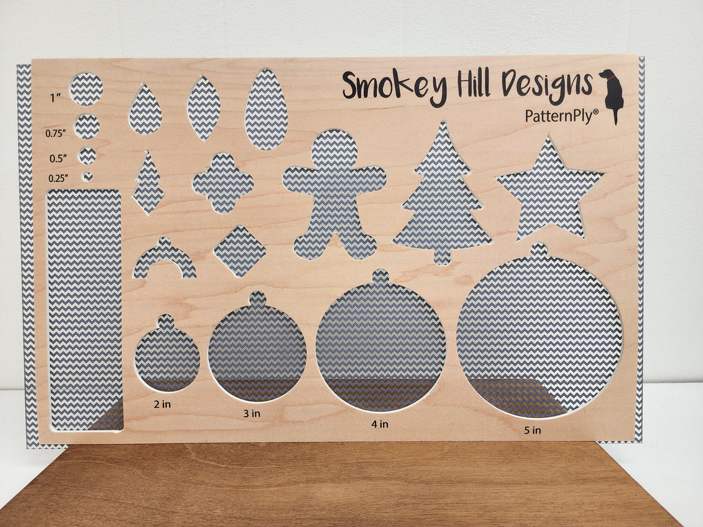 PatternPly® Scattered Micro School Chevron GRAY product photo 2