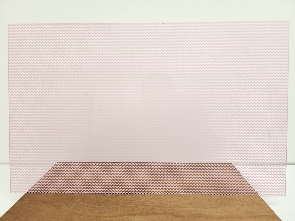 PatternPly® Scattered Micro School Chevron LIGHT PINK product photo 3