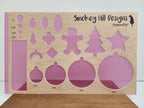 PatternPly® Scattered Micro School Chevron PINK product photo 2
