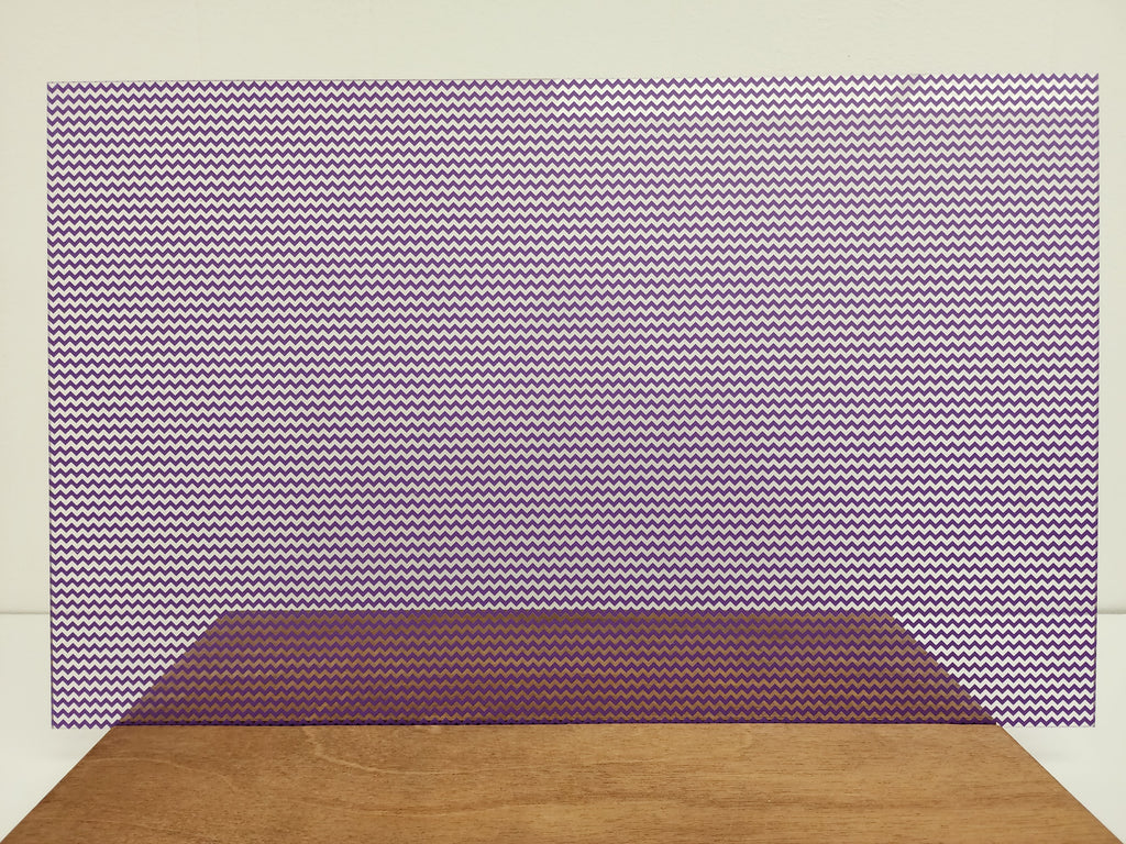PatternPly® Scattered Micro School Chevron PURPLE product photo 3