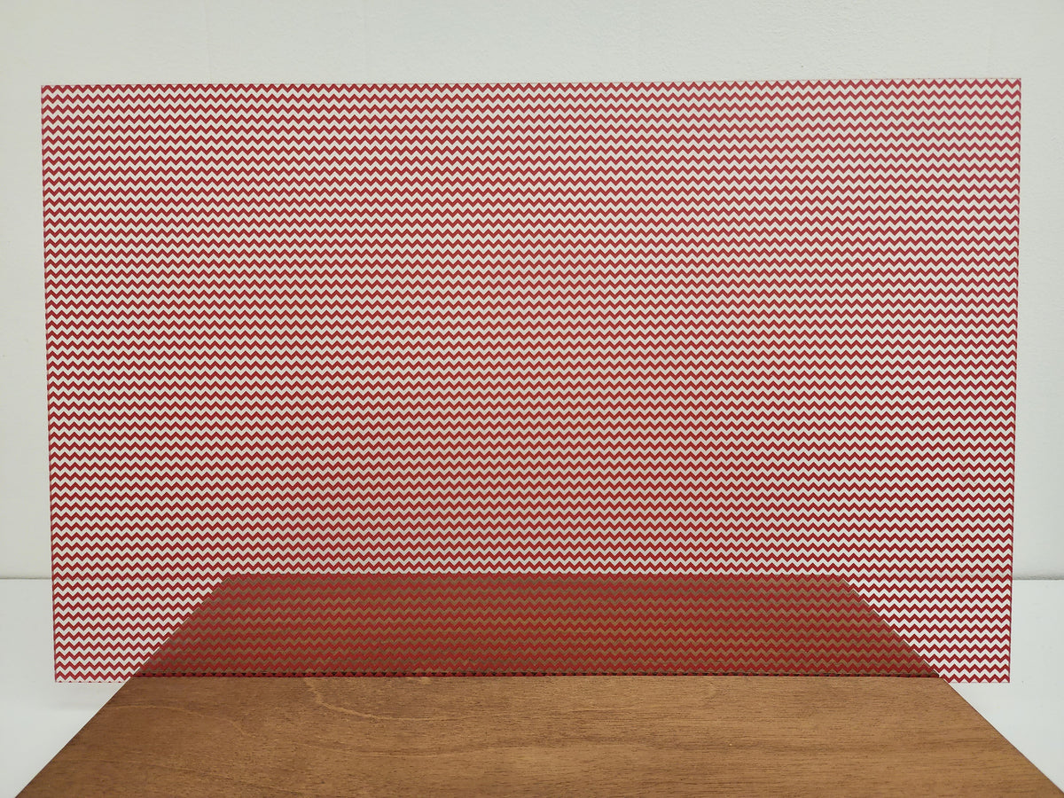 PatternPly® Scattered Micro School Chevron RED product photo 3