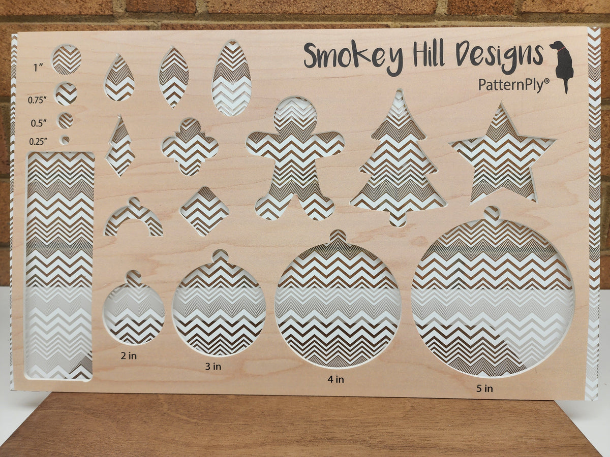 PatternPly® Scattered Chevron WHITE product photo 2