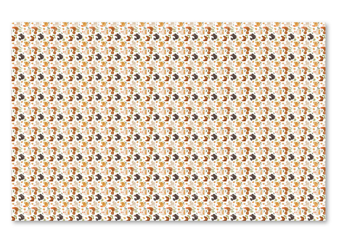 PatternPly® Full Coverage Chickens and Chicks VERTICAL