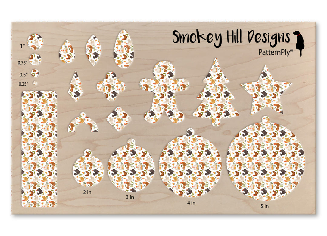 PatternPly® Full Coverage Chickens and Chicks VERTICAL
