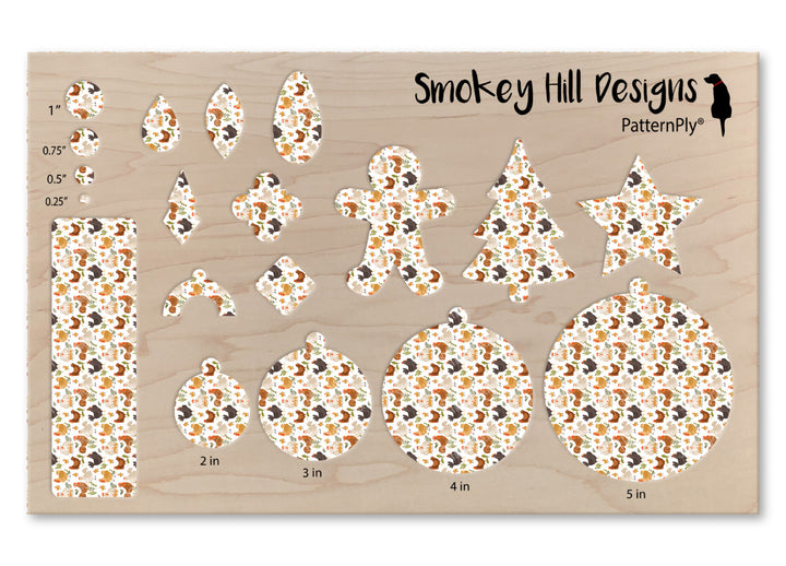 PatternPly® Full Coverage Chickens and Chicks VERTICAL
