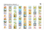 PatternPly® Full Coverage Childrens Series Volume 3 Kids Baby Animals Teeny Sampler: sampler sheet of small art scene…