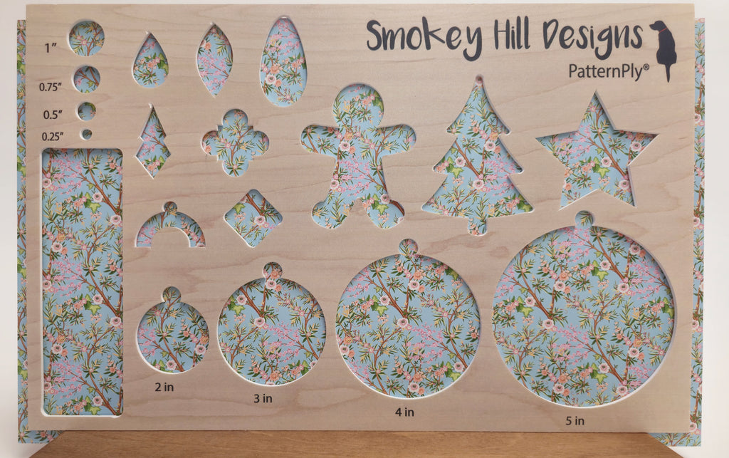 PatternPly® Full Coverage Chinoiserie Floral Branches Blue product photo 2