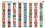 PatternPly® Full Coverage Christmas Series Volume 4 Mid Century Christmas Teeny Sampler: sampler sheet of small art…
