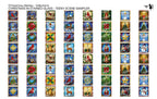 PatternPly® Transparent Christmas Series Volume 6 Christmas in Stained Glass Teeny Sampler: sampler sheet of small art…