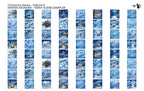 PatternPly® Full Coverage Christmas Series Volume 9 Winter Wonder Teeny Sampler: sampler sheet of small art scene designs