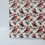 PatternPly® Full Coverage Christmas Birds sheet showing the pattern