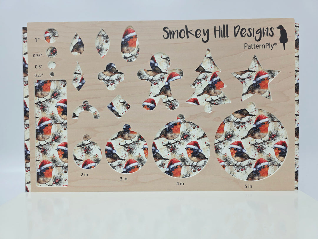 PatternPly® Full Coverage Christmas Birds