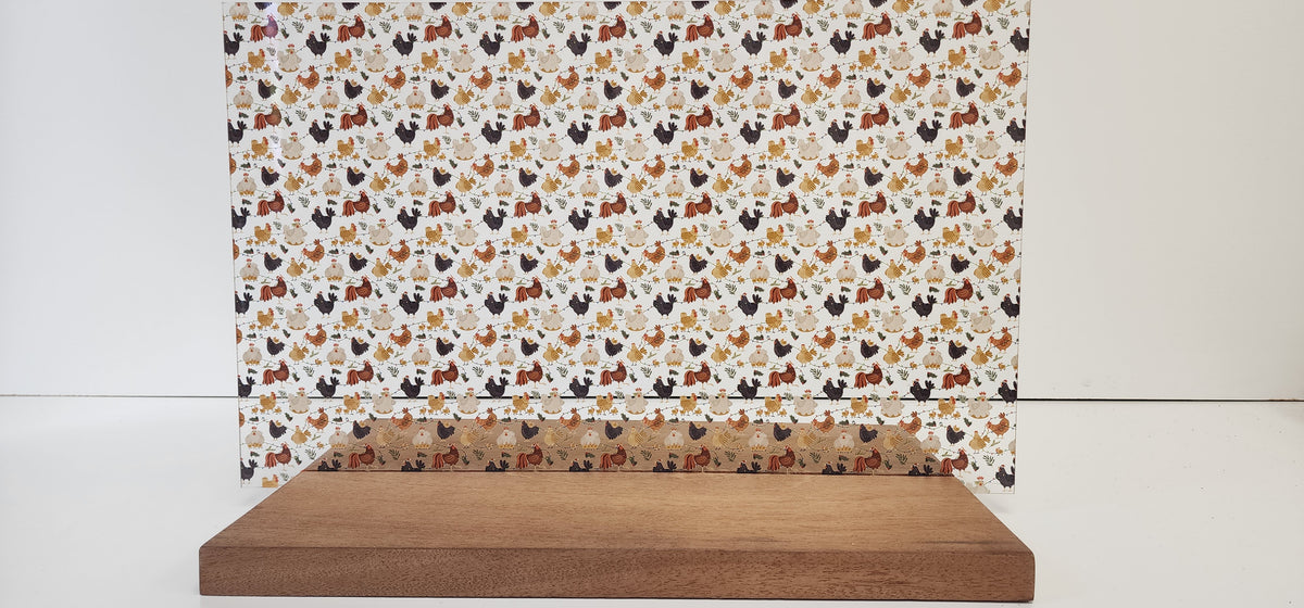 PatternPly® Scattered Christmas Chickens product photo 3