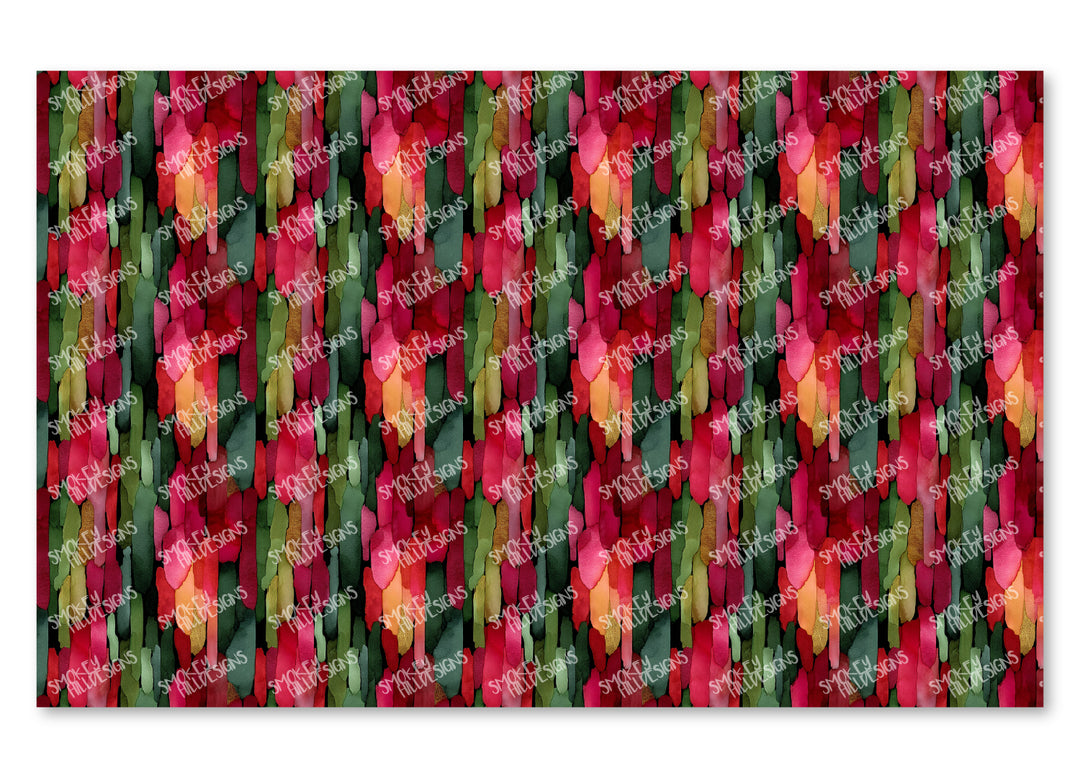 PatternPly® Full Coverage Christmas Drip
