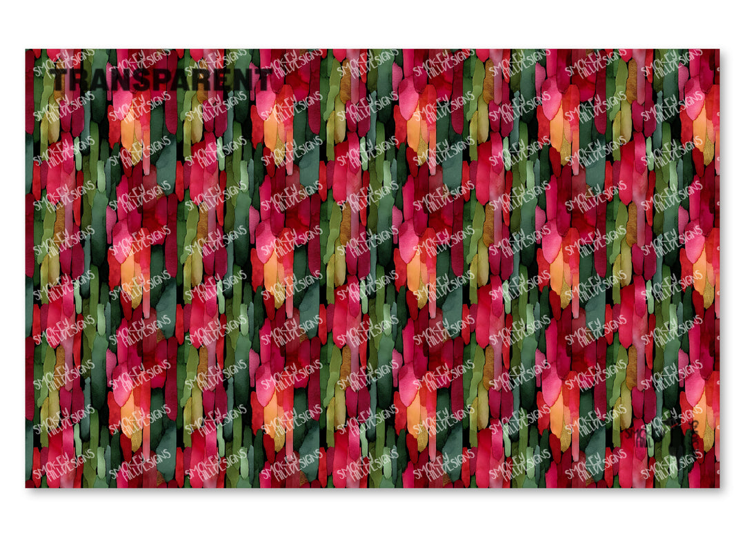 PatternPly® Transparent Christmas Drip
