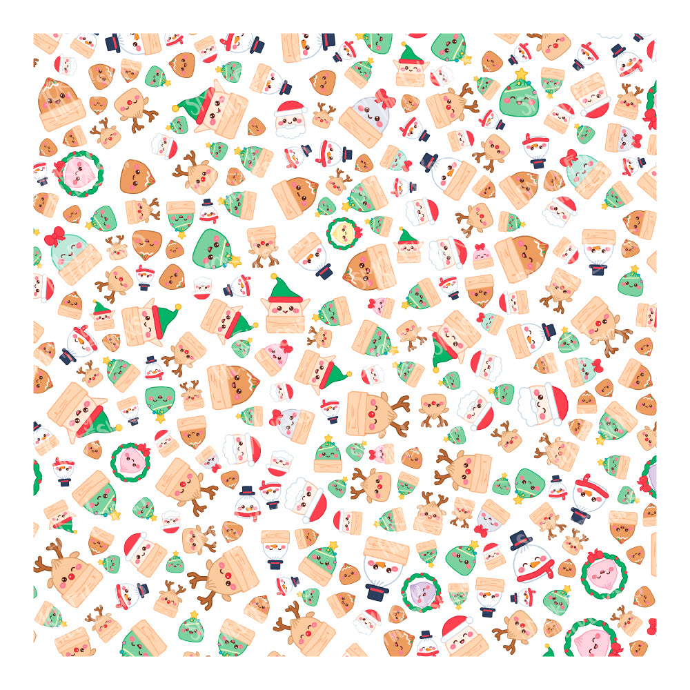 PatternPly® Scattered Christmas Dumplings