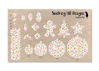 PatternPly® Scattered Christmas Dumplings