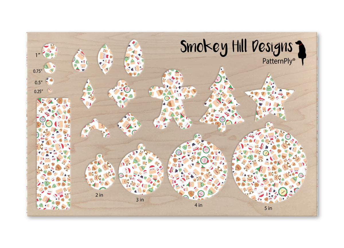 PatternPly® Scattered Christmas Dumplings