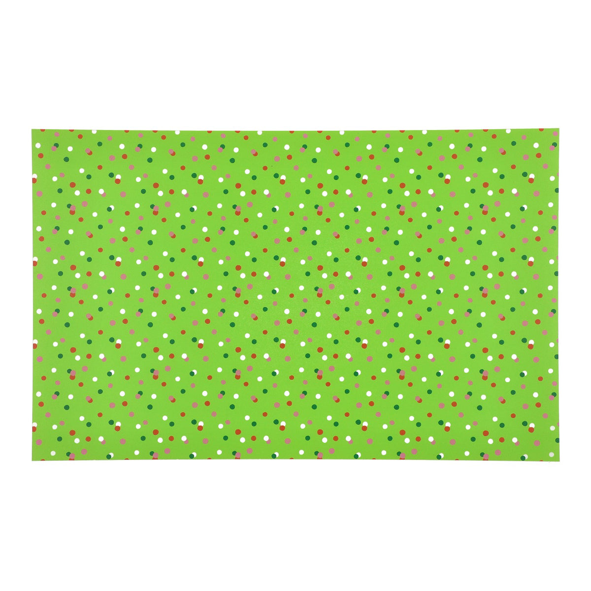 PatternPly® Transparent Christmas Green Confetti Sprinkles product photo 2