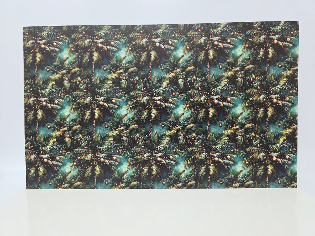 PatternPly® Full Coverage Christmas Palms product photo 2