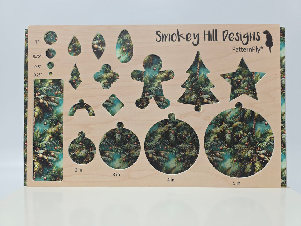 PatternPly® Transparent Christmas Palms product photo 3