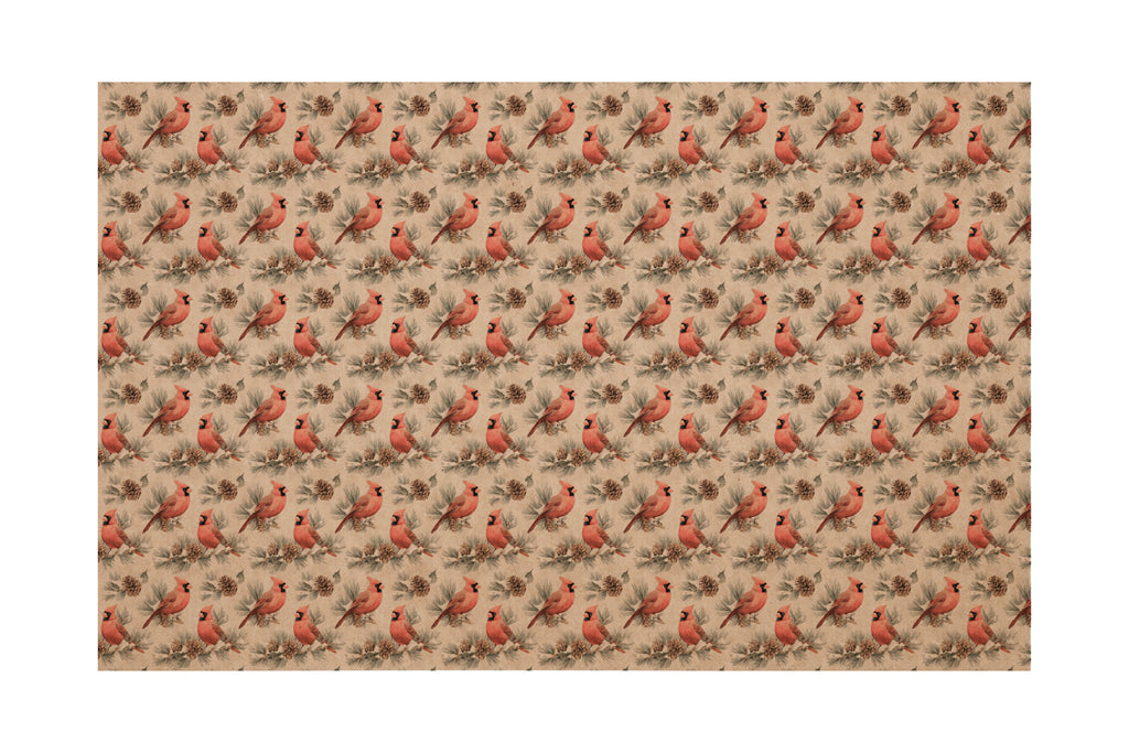 PatternPly® Naturals Christmas Red Cardinals product photo 2