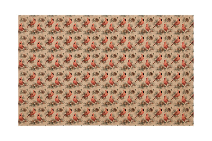 PatternPly® Naturals Christmas Red Cardinals
