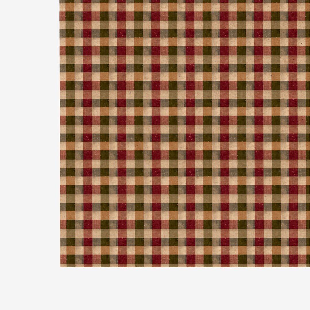 PatternPly® Naturals Christmas Rustic Plaid Small