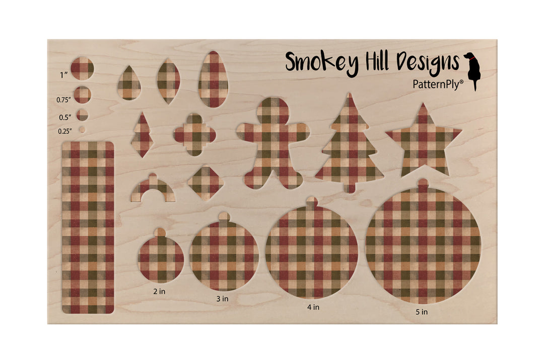 PatternPly® Naturals Christmas Rustic Plaid Small