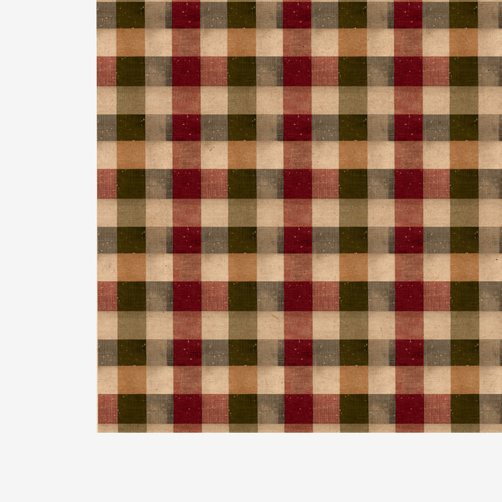 PatternPly® Naturals Christmas Rustic Plaid
