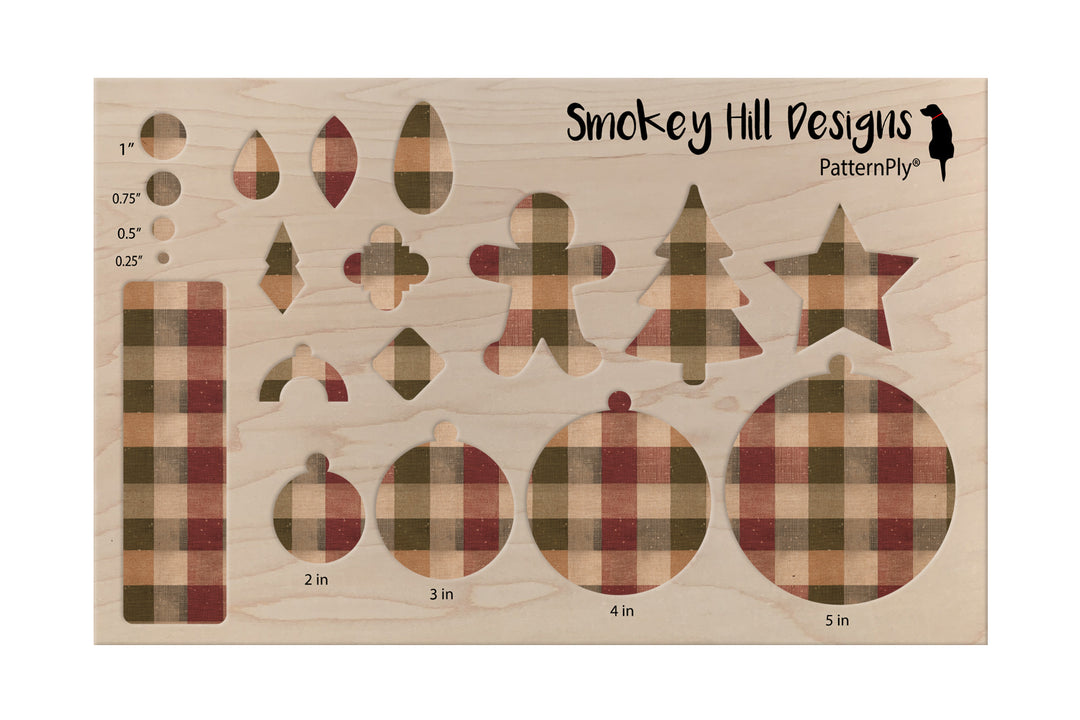 PatternPly® Naturals Christmas Rustic Plaid