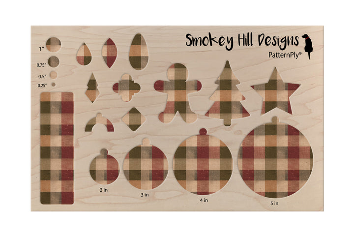 PatternPly® Naturals Christmas Rustic Plaid