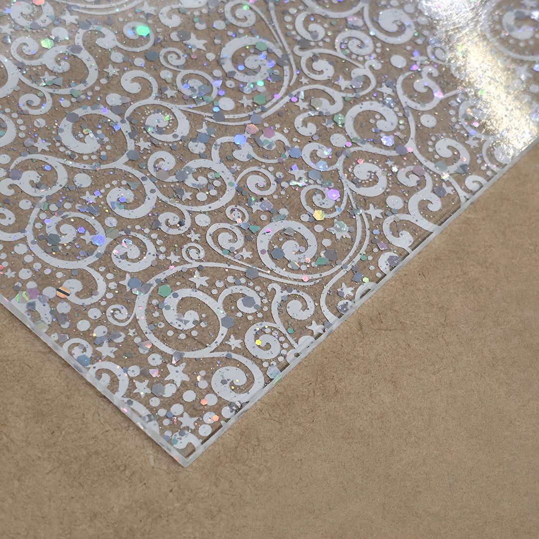 PatternPly® Scattered Christmas Scrolls