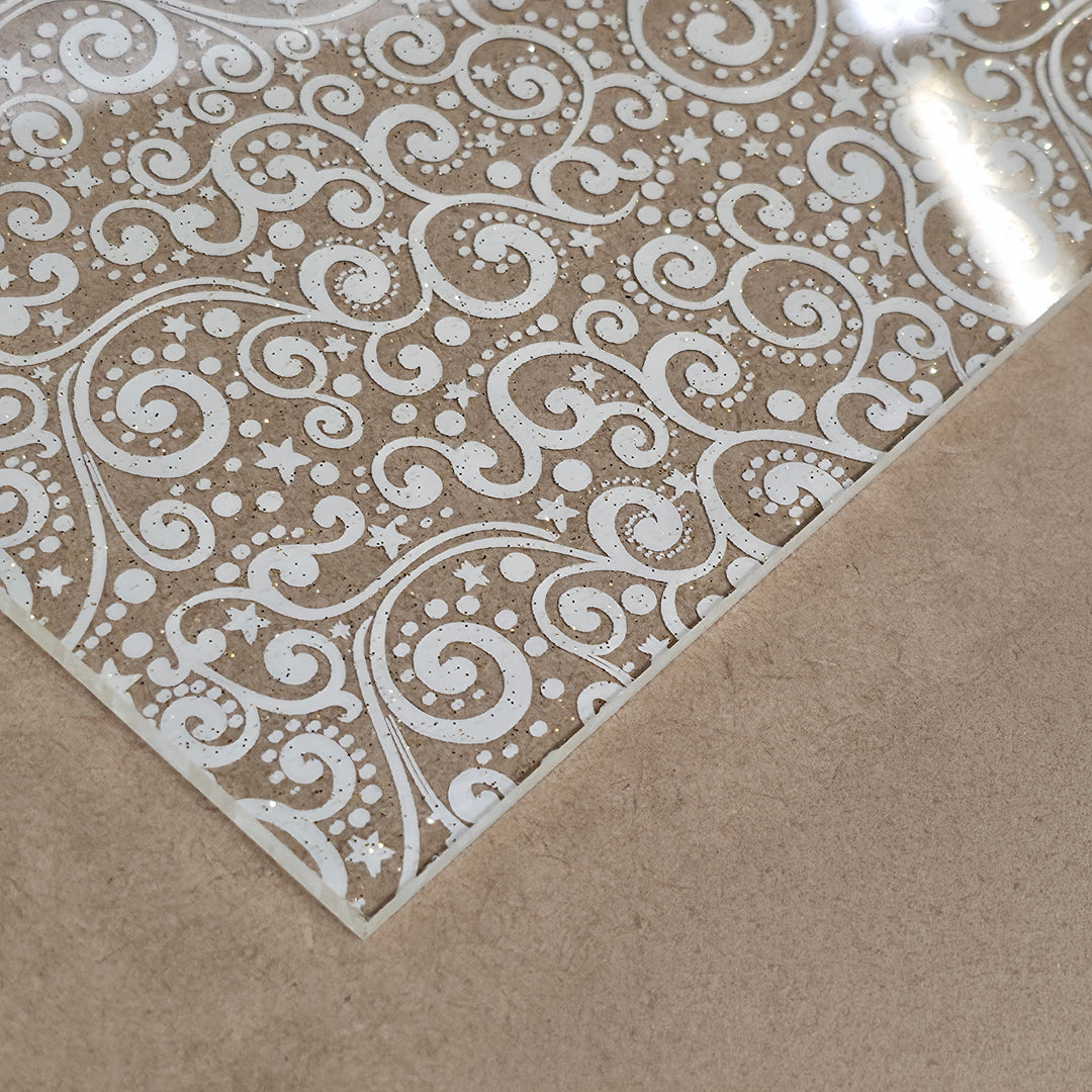PatternPly® Scattered Christmas Scrolls