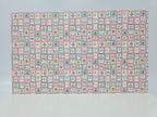 PatternPly® Full Coverage Christmas Stamps on Pink LARGE product photo 2
