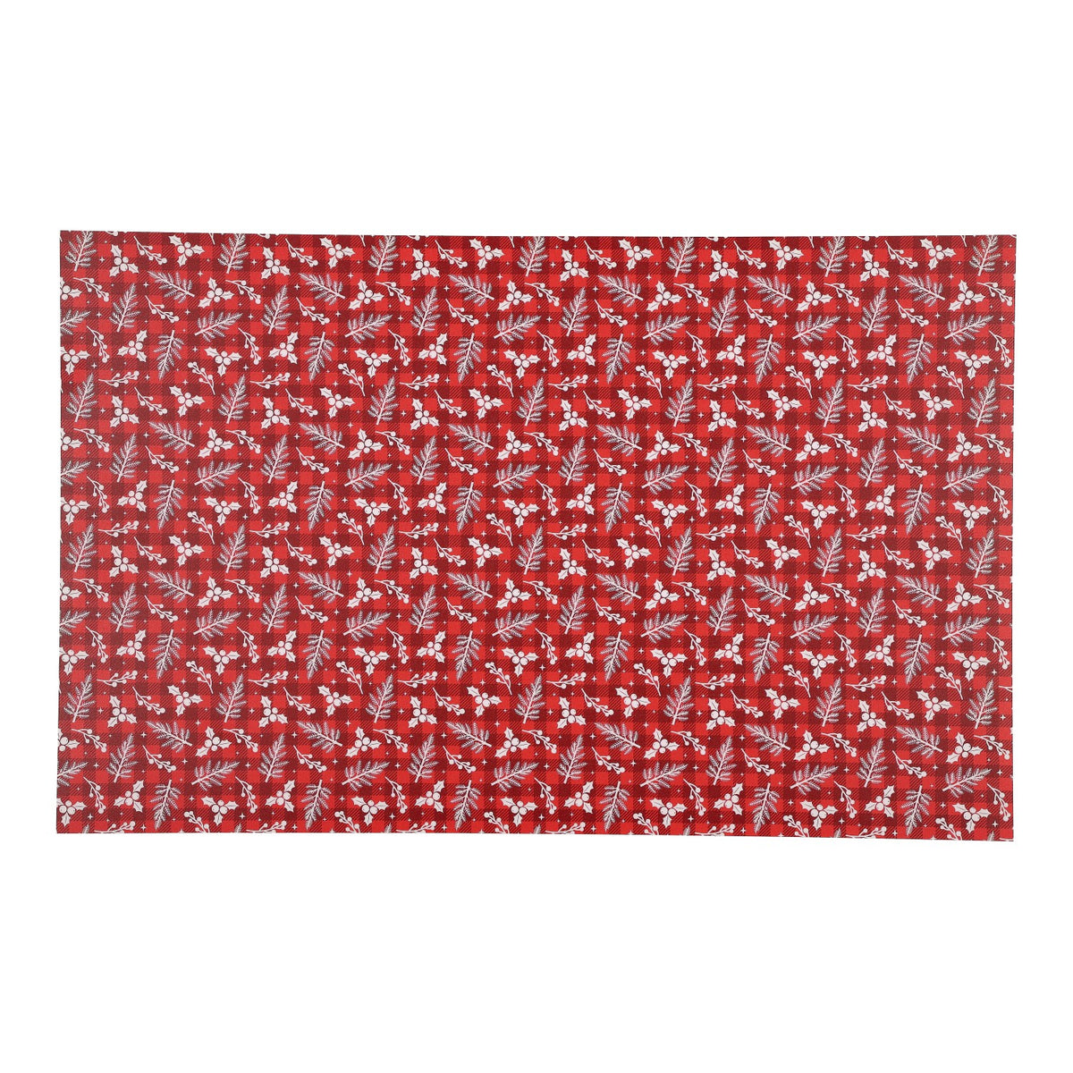 PatternPly® Full Coverage Christmas Tartan Sprigs product photo 2