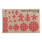 PatternPly® Transparent Christmas Tartan Sprigs product photo 3