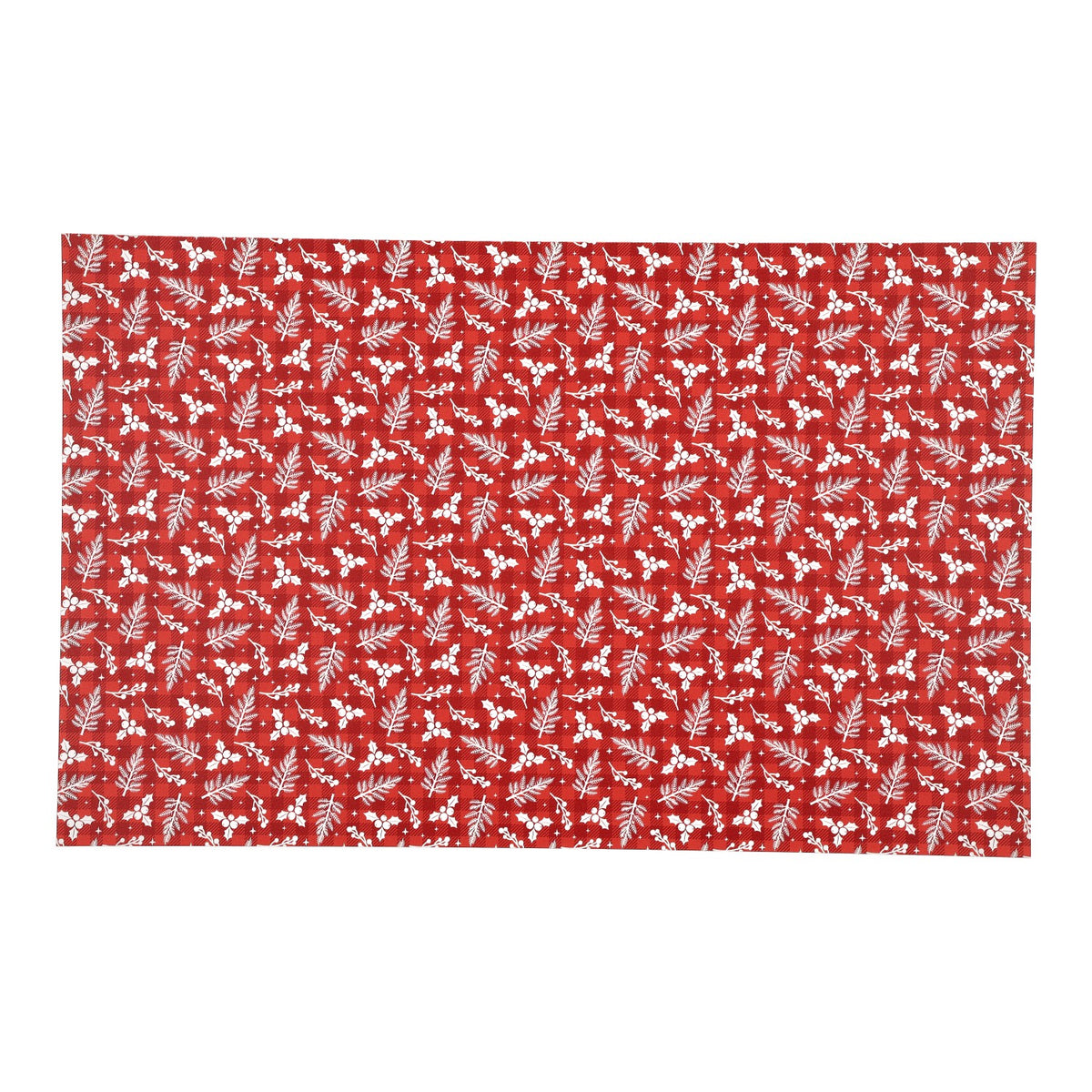 PatternPly® Transparent Christmas Tartan Sprigs product photo 2