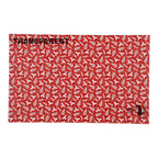 PatternPly® Transparent Christmas Tartan Sprigs sheet showing the pattern