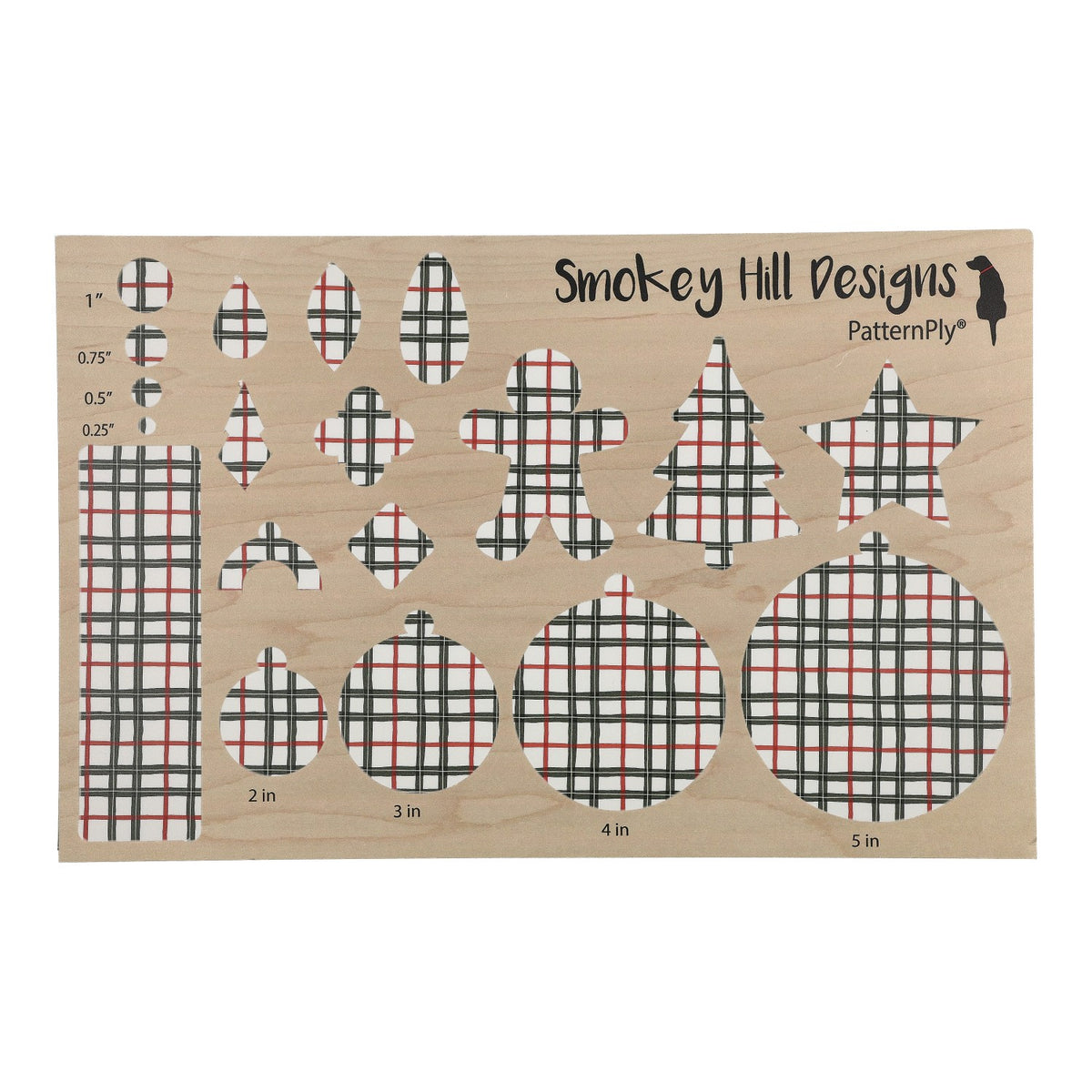 PatternPly® Full Coverage Christmas Tartan product photo 3