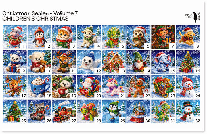 PatternPly® Full Coverage Christmas Series Volume 7 Children's Christmas Sampler
