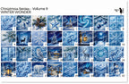 PatternPly® Full Coverage Christmas Series Volume 9 Winter Wonder Sampler: sampler sheet of small art scene designs