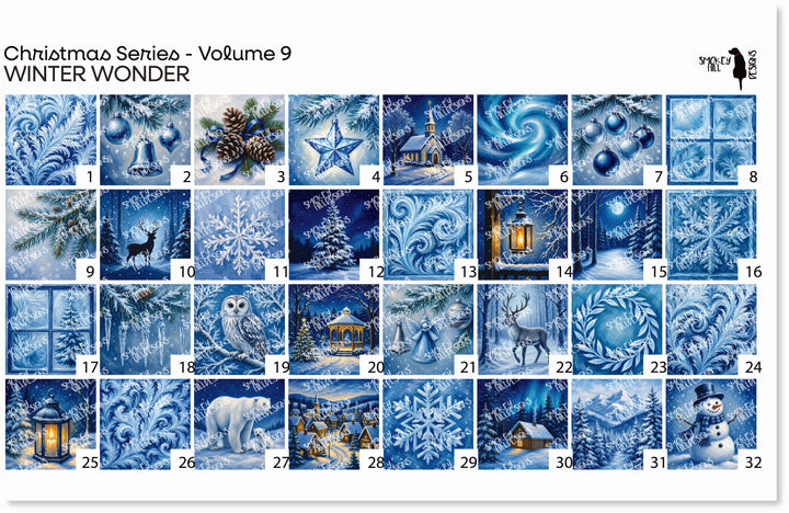 PatternPly® Full Coverage Christmas Series Volume 9 Winter Wonder Sampler