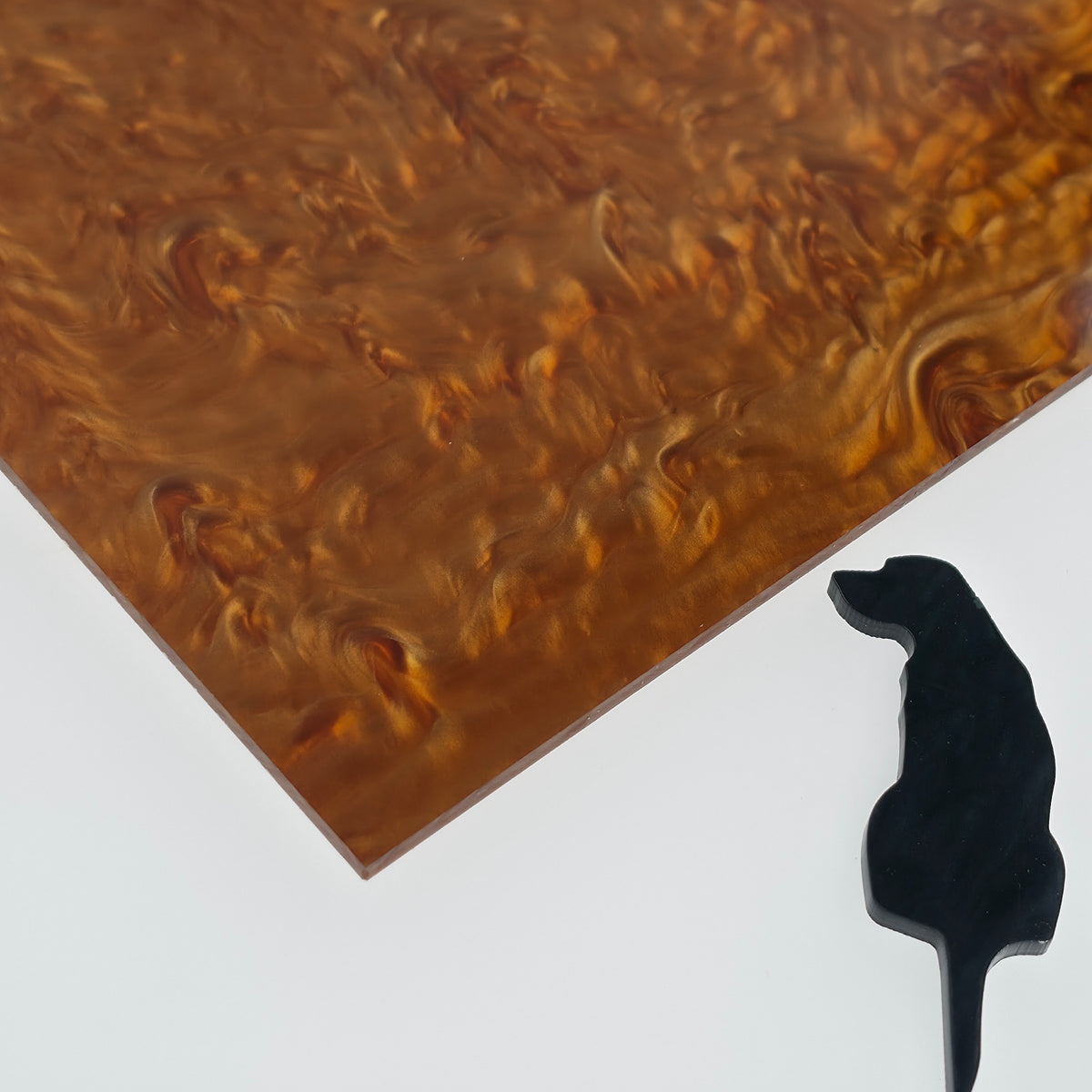 Citrine Planetary Pearl acrylic sheet